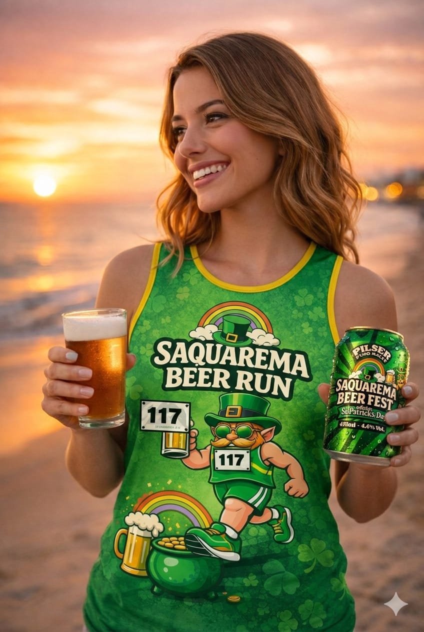 Kit do Atleta Saquarema Beer Run Ed St Patricks Day2